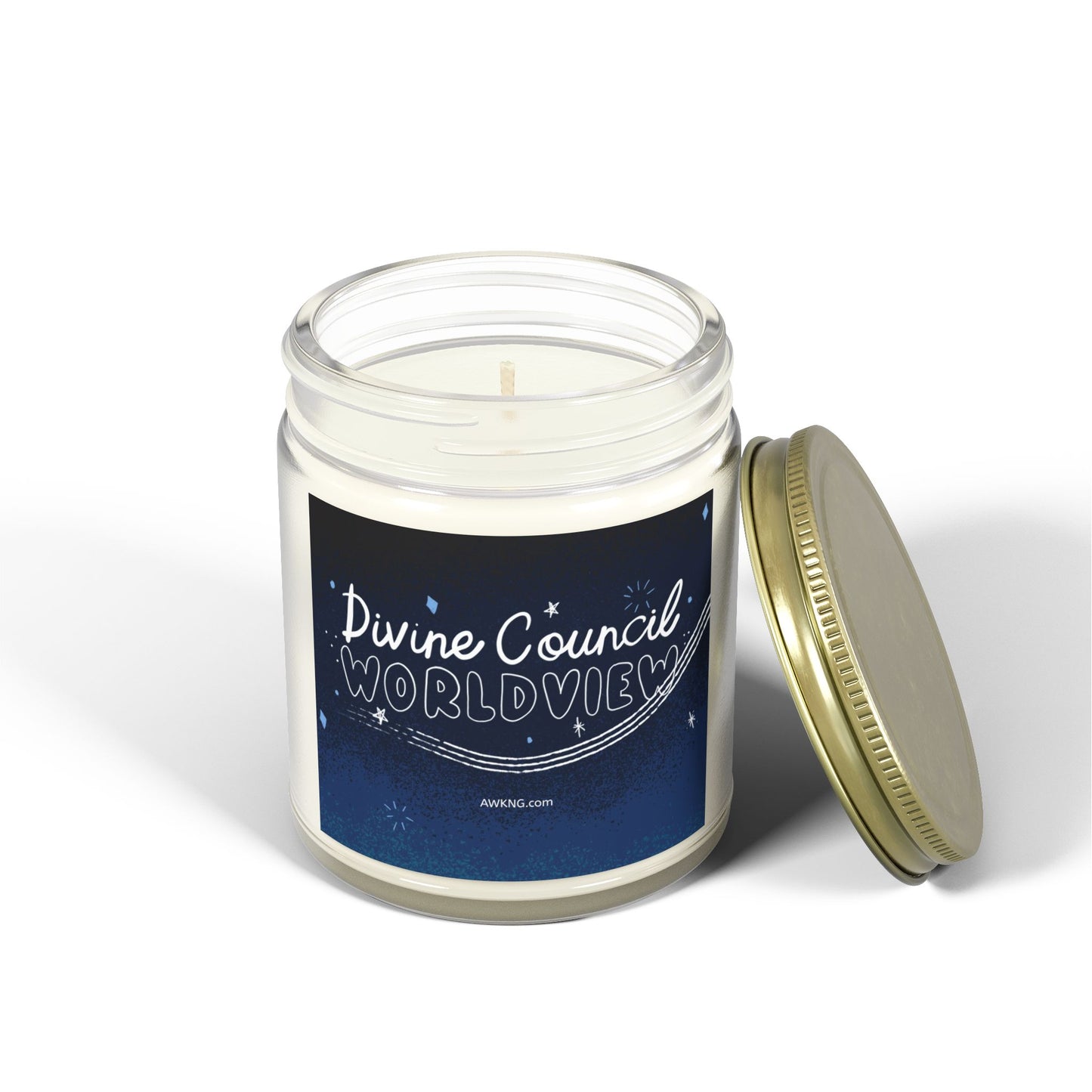 "Divine Council Worldview" Scented Candles, (4oz, 9oz)