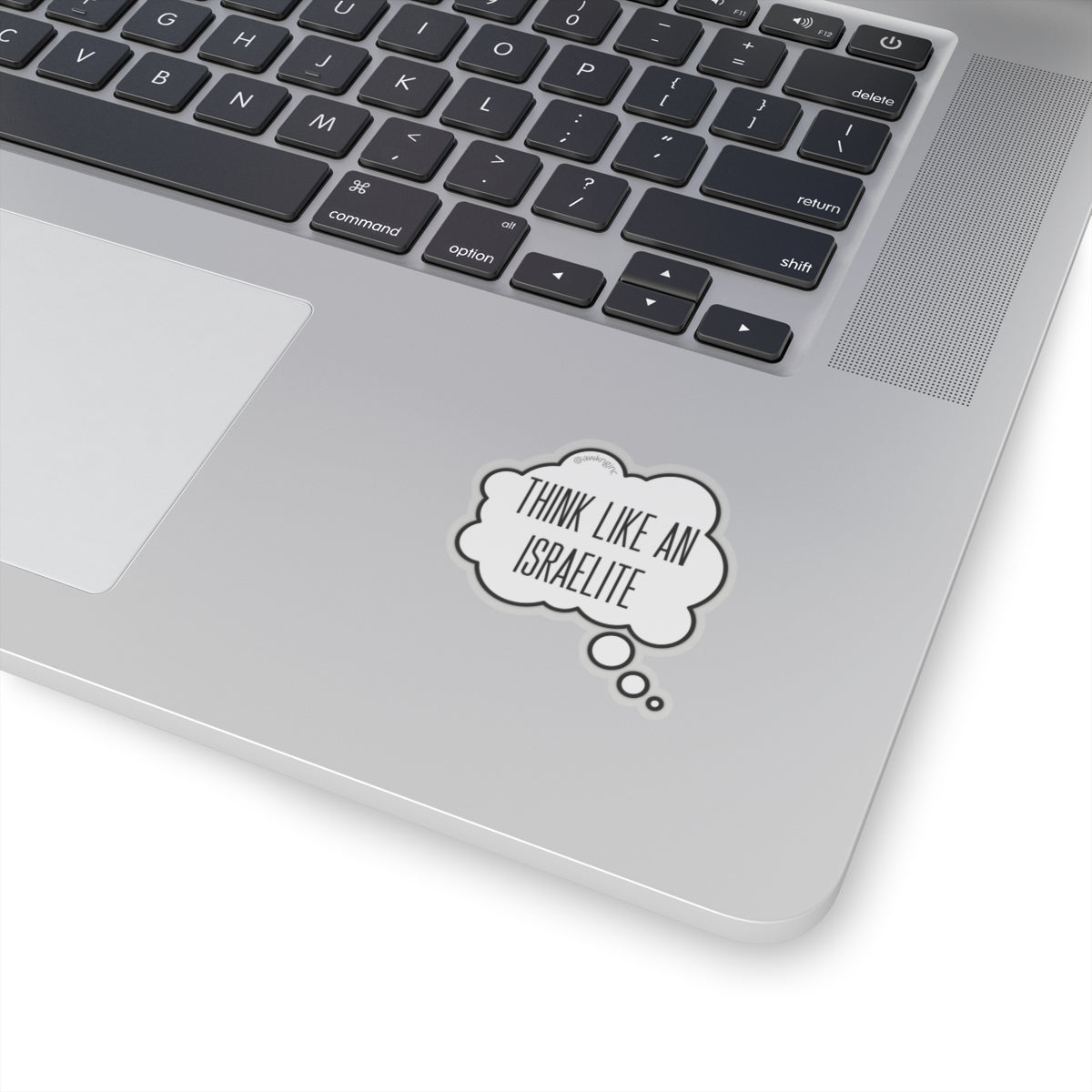 "Think Like An Israelite" Cut-Out Sticker