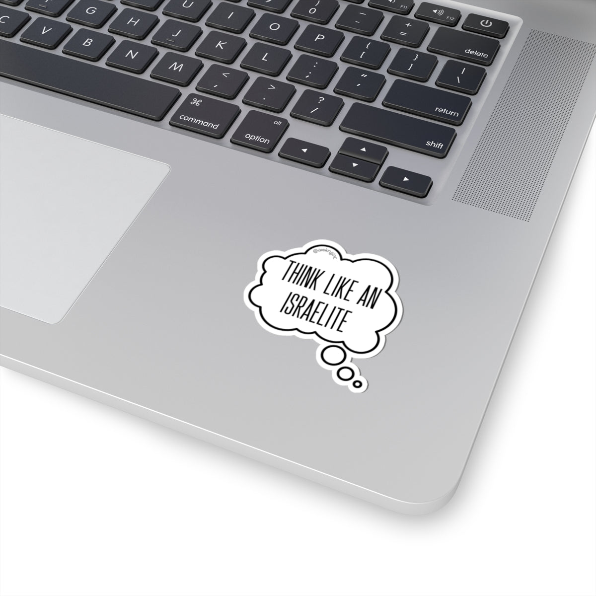 "Think Like An Israelite" Cut-Out Sticker