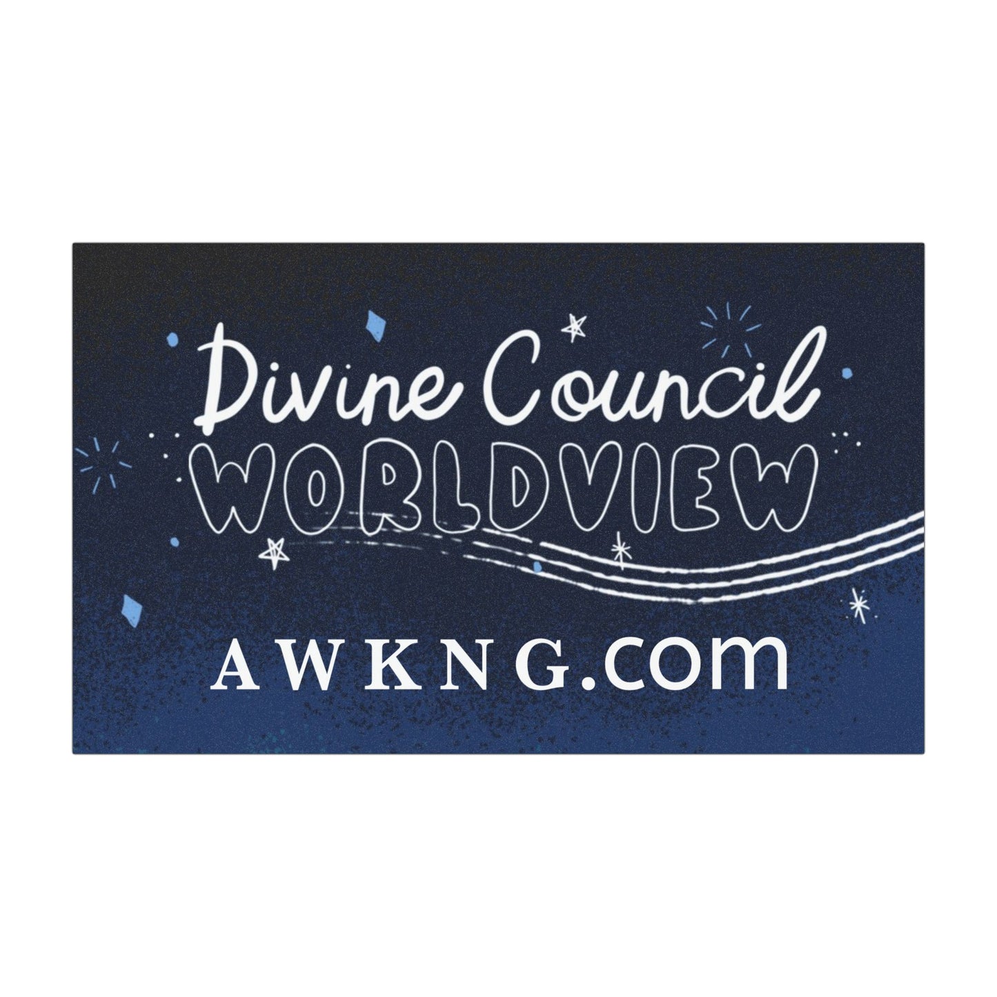 "Divine Council Worldview" Car Magnet