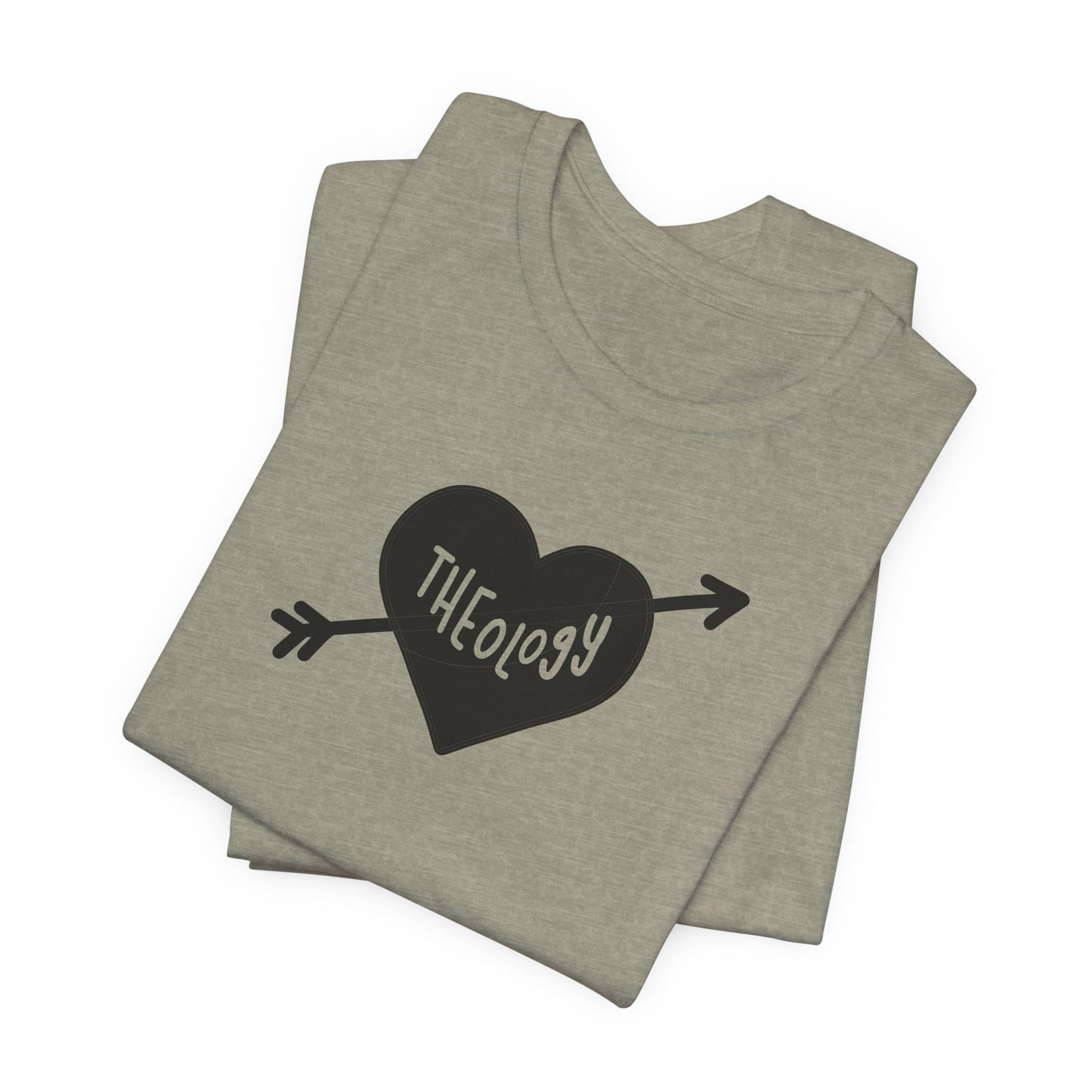 "I Love Theology" Jersey Short Sleeve Tee