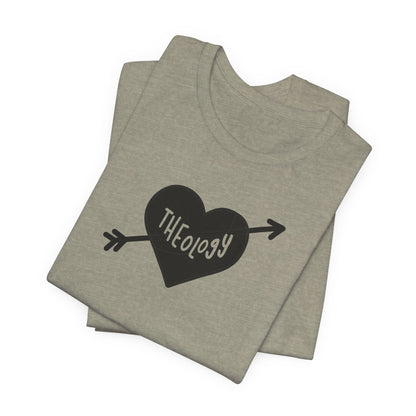 "I Love Theology" Jersey Short Sleeve Tee