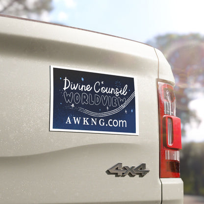 "Divine Council Worldview" Car Magnet