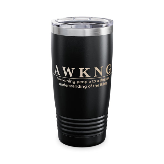 Awakening Ringneck 20oz Tumbler — Inspirational Bible Study Travel Mug