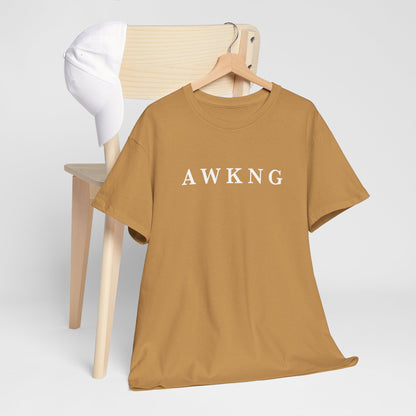 AWKNG Black and Gold Tees