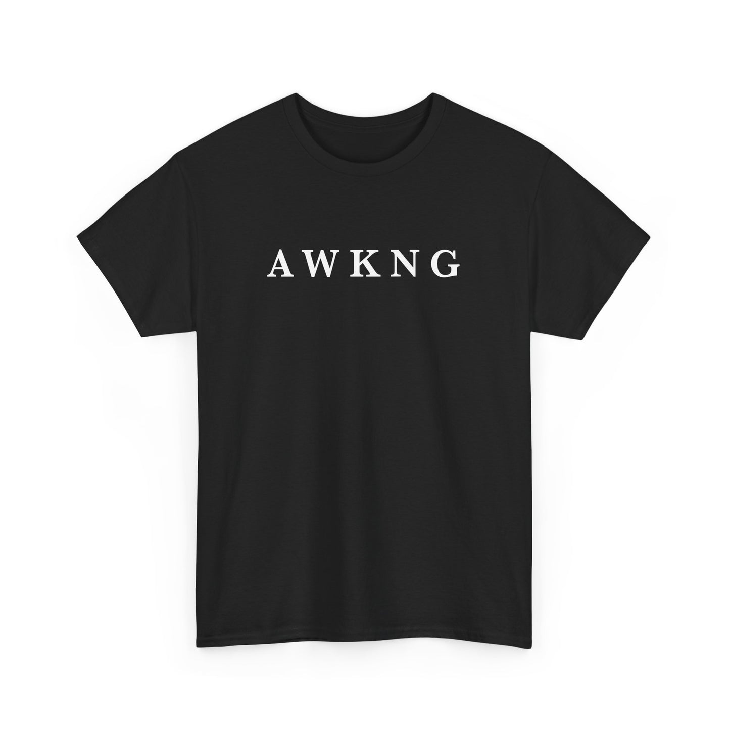 AWKNG Black and Gold Tees