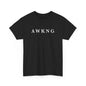 AWKNG Black and Gold Tees