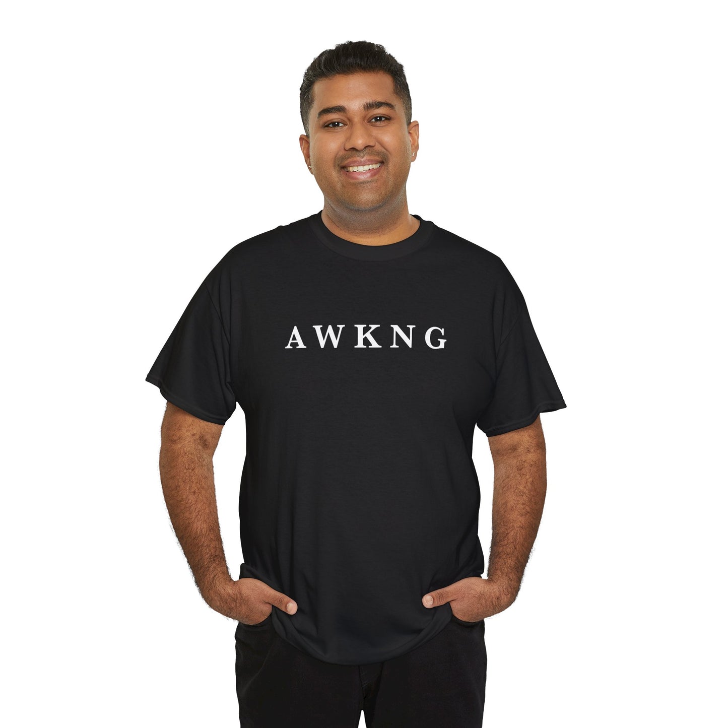 AWKNG Black and Gold Tees