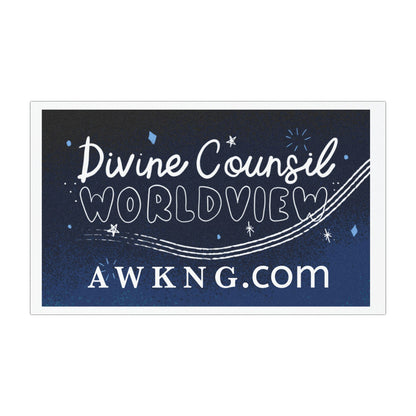 "Divine Council Worldview" Car Magnet