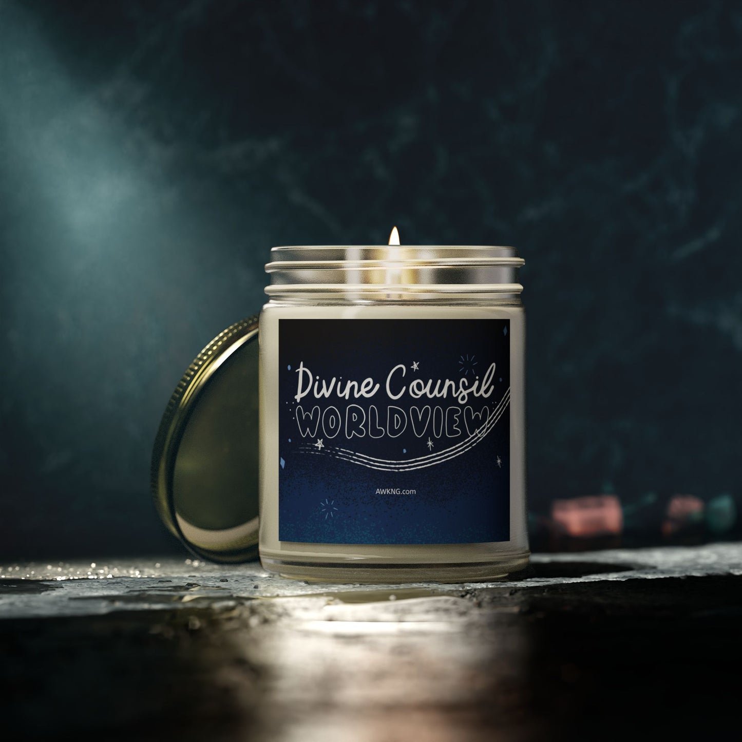 "Divine Council Worldview" Scented Candles, (4oz, 9oz)