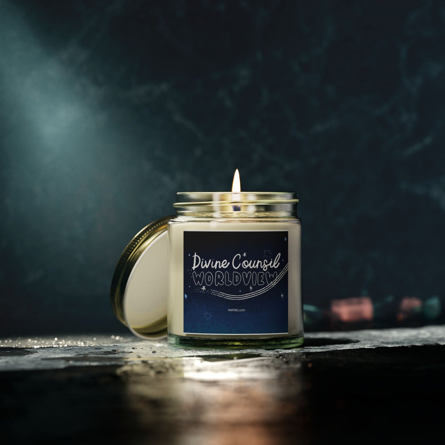 "Divine Council Worldview" Scented Candles, (4oz, 9oz)